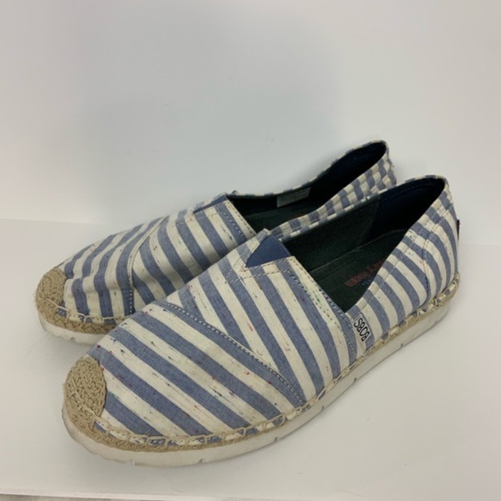 Bobs from Skechers Slip On Espadrilles Women's 11 Memory Foam